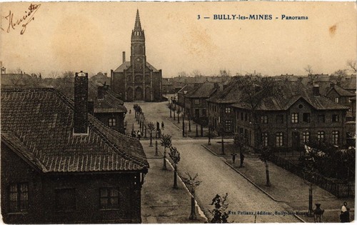 Cpa bully les mines - cpa, bully-les-mines